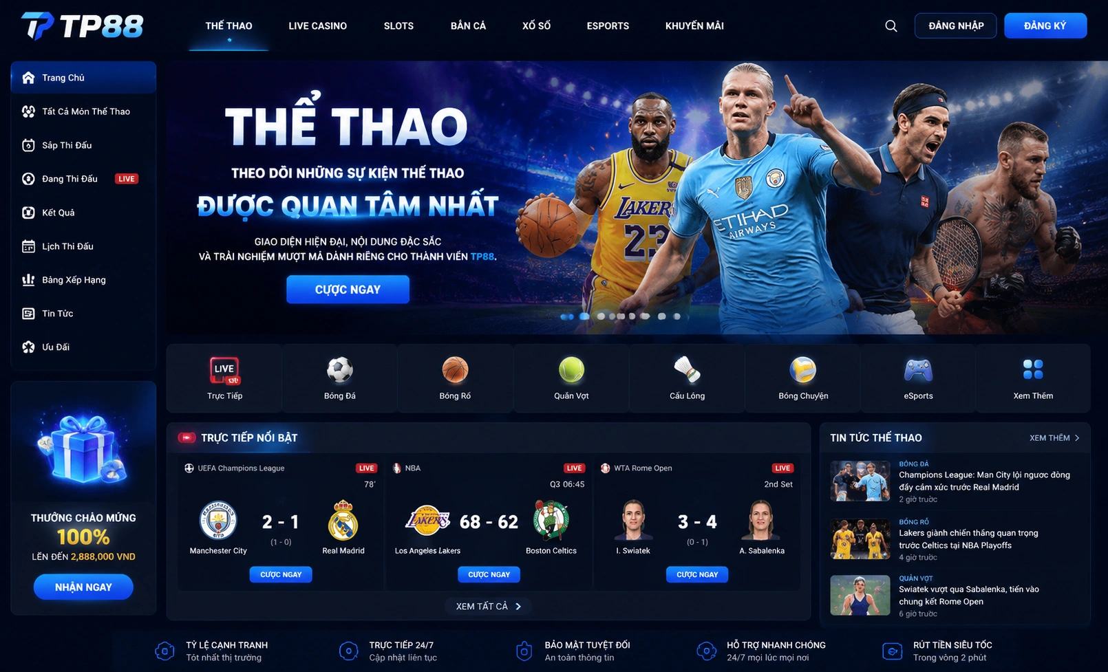 Thể thao TP88