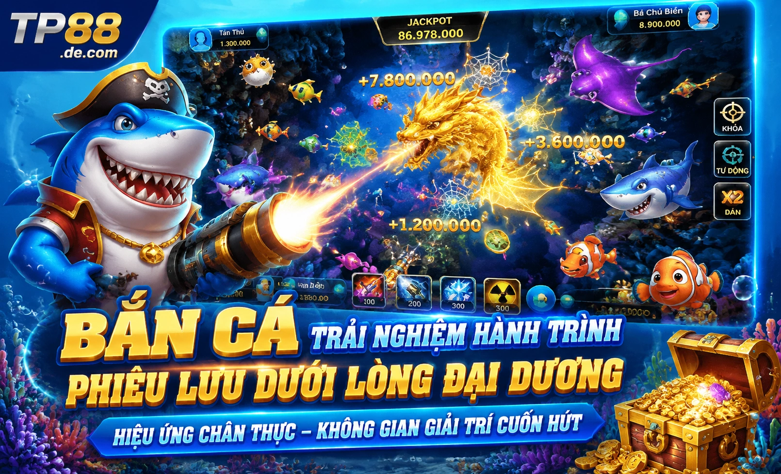Bắn Cá Sảnh Sáng Game card 3