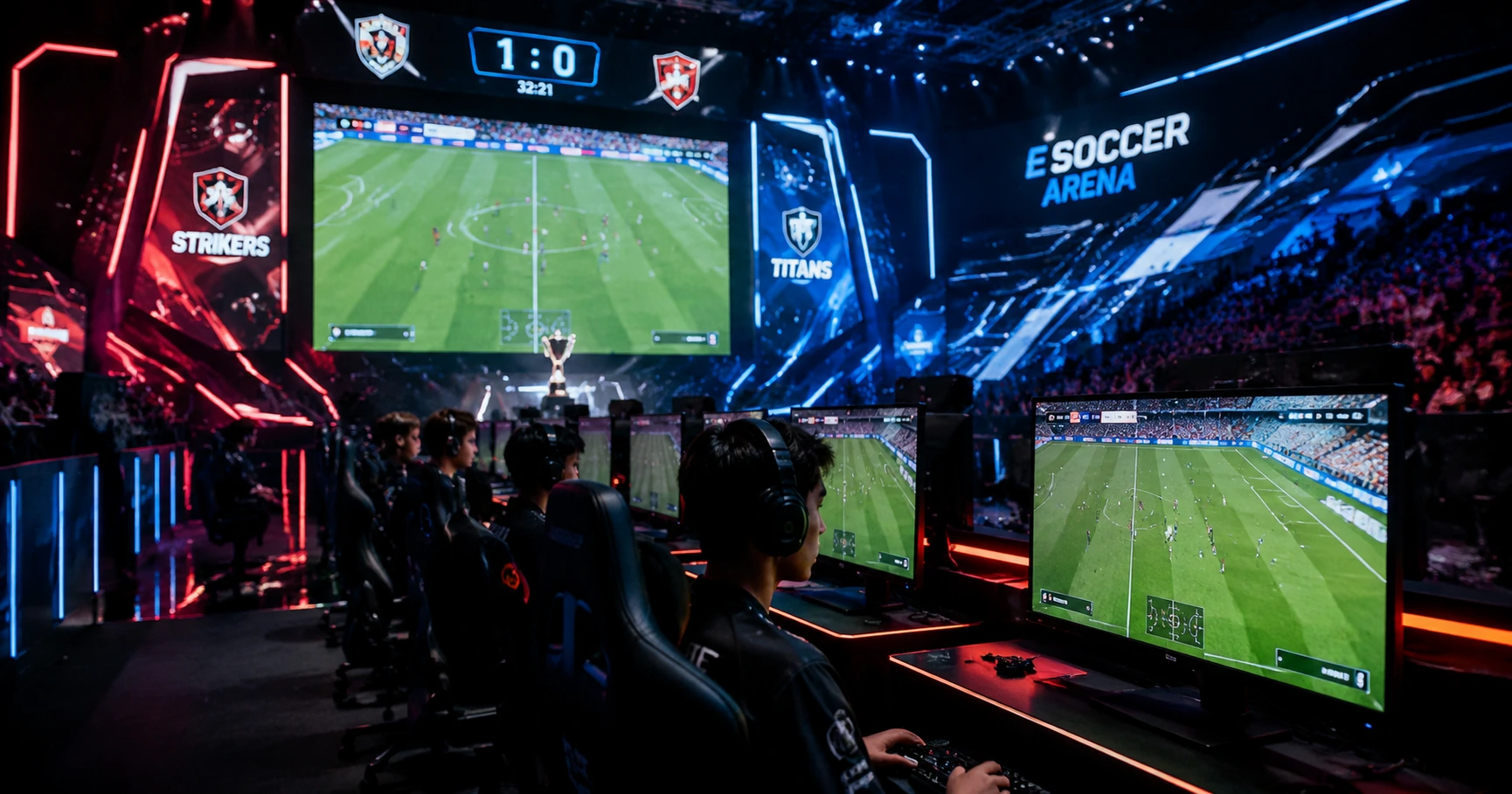 Khám Phá e Soccer Arena: Trận Đấu Đỉnh Cao Và Công Nghệ Thể Thao Đa Phong Cách - image 2